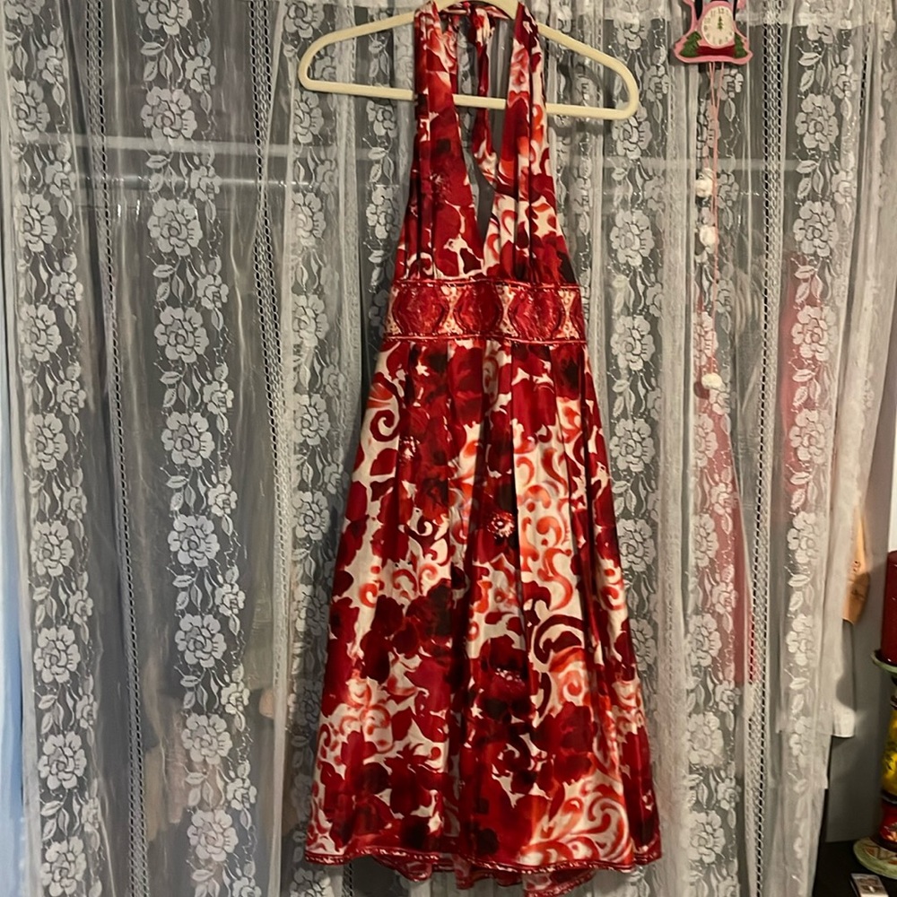 Adrianna Papell Halter Dress